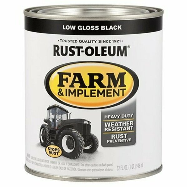 Rust-Oleum Paint Farm L.G. Black QT. 280107